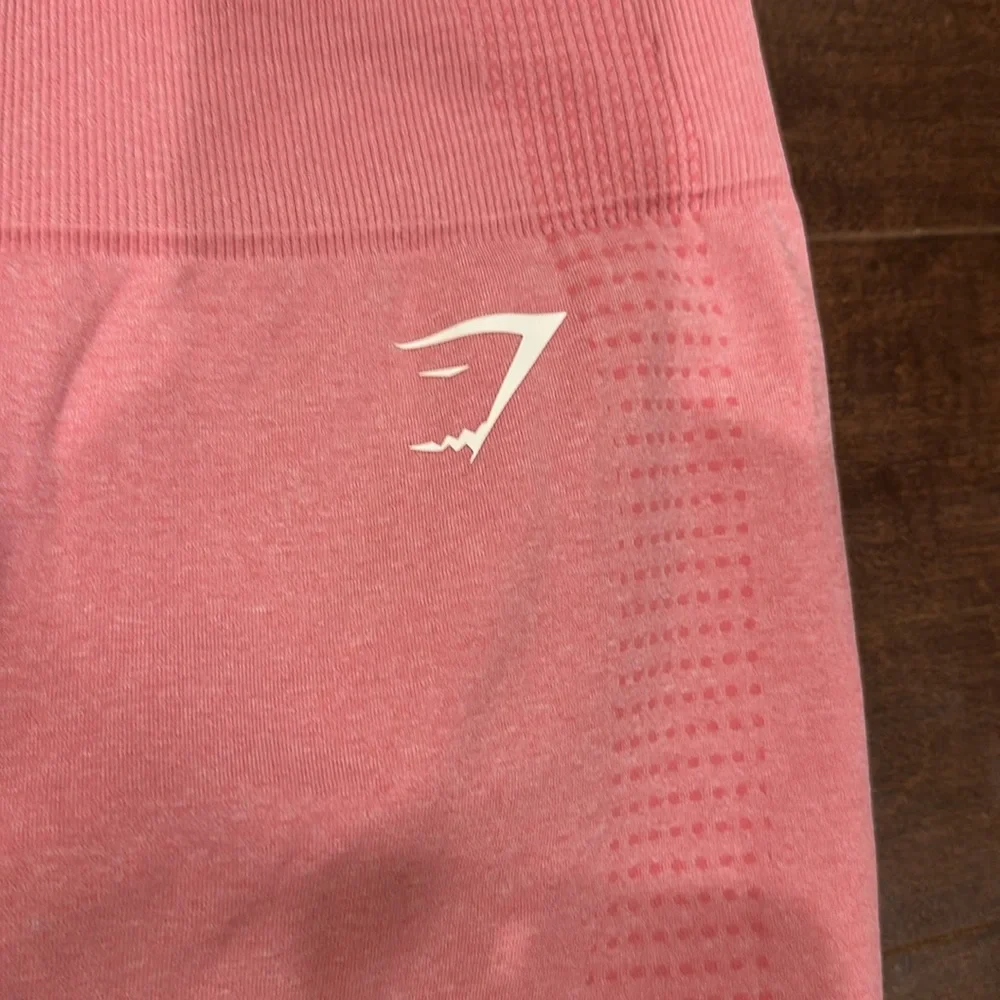 Gymshark Coral Pink Seamless Leggings